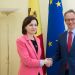 Президент Майя Санду обсудила с главой Миссии ОБСЕ в Молдове Клаусом Нойкирхом изменения в среде безопасности