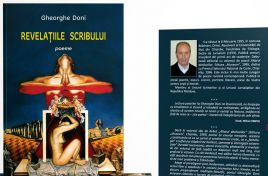 „Revelaţiile scribului” – noua apariţie editorială a poetului Gheorghe Doni