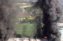 O nouă tragedie pentru fotbalul mondial: 10 fotbalişti au murit într-un incendiu din Rio de Janeiro