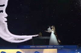 Representative of Moldova in Eurovision, Anna Odobescu had first general rehearsal in Tel Aviv