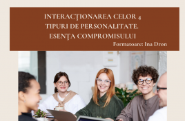 Interacţionarea celor 4 tipuri de personalitate. Esenţa compromisului