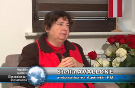 Dimensiunea Diplomatică din 24 octombrie 2022: Stella Avallone, ambasadoarea Austriei în Republica Moldova