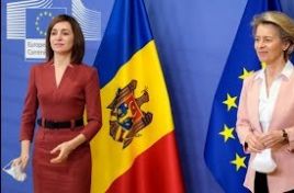 Maia Sandu şi Ursula von der Leyen, conferinţă de presă