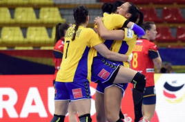 Echipa naţională de handbal feminin a României s-a impus la limită în faţa Spaniei (VIDEO)