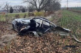 Serious road accident on the Balti - Râbniţa route: the driver, a 23-year-old boy without a driving license, died