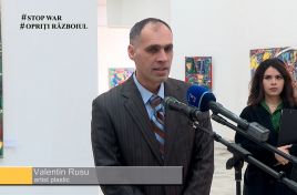 Artelier. Emisiune din 1 aprilie 2022. Valentin Rusu, expoziţie personală „A piece for peace”