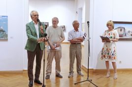 Anniversary exhibition of the plastic artist Lică Sainciuc, opened at the Art Museum (VIDEO)