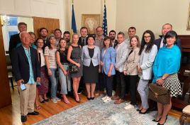 Natalia Gavriliţa, in dialogue with Moldovans settled in the USA: The Government will insist on actions to encourage citizens from abroad to return to the country