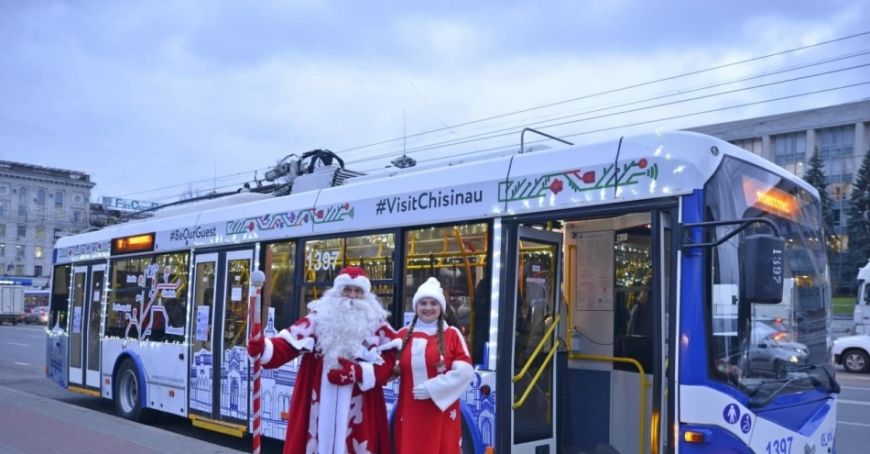 ruta troleibuzului 2 chisinau