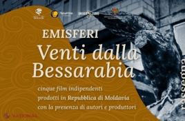 Cinci documentare realizate de studioul „TeleFilm Chişinău" vor fi proiectate la Roma