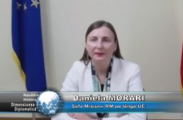 Dimensiunea Diplomatică din 7 noiembrie 2022: Daniela Morari, şefa Misiunii Republicii Moldova pe lângă instituţiile europene