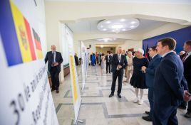 Moldovan-German diplomatic relations established 30 years ago, in pictures. Exhibition, hosted at the MFAEI