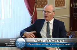 Dimensiunea Diplomatică” din 26 iulie 2022: Simon Coveney, ministrul Afacerilor Externe şi al Apărării din Irlanda
