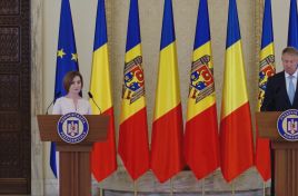 Preşedintele României Klaus Iohannis şi Preşedintele R. Moldova Maia Sandu - conferinţă de presă