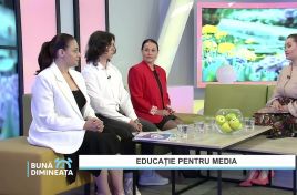 „Bună Dimineaţa”: Importanţa mass-mediei şi educaţia pentru media